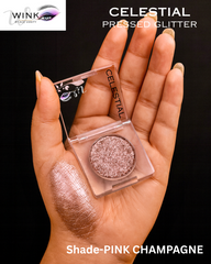 Wink Pressed Glitter Celestial- PINK CHAMPAGNE