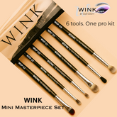 WINK MINI MASTERPIECE KIT – Eye & Lip Makeup Brush Set (set of 6)
