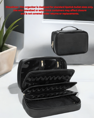 "ACE PROFF Detachable Lipstick Organizer Bag – Holds 60 Lipsticks, Portable & Washable