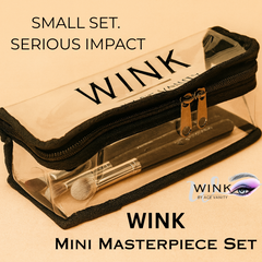 WINK MINI MASTERPIECE KIT – Eye & Lip Makeup Brush Set (set of 6)