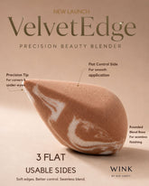 VelvetEdge Precision Beauty Blender | 3D Makeup Sponge