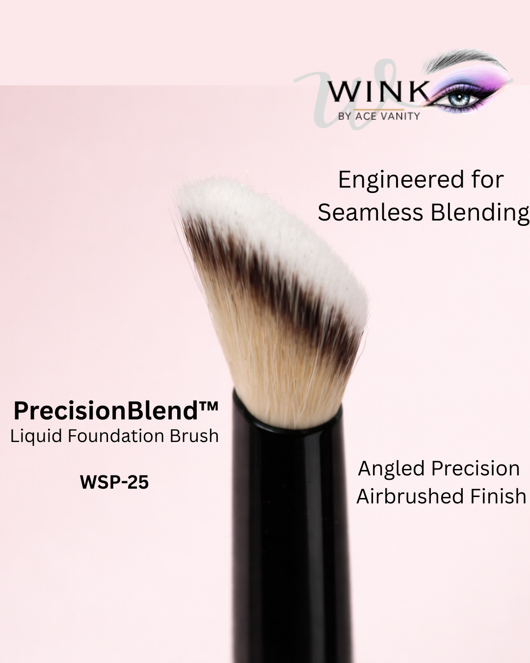 WINK PrecisionBlend™ Foundation Brush - WSP-25