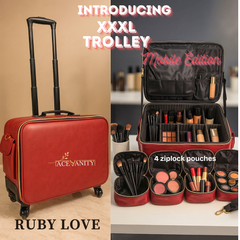 XXXL Trolley Mobile Edition for Makeup Artists | Ace Vanity