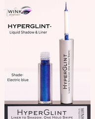 HyperGlint Liquid Eyeliner – ELECTRIC BLUE (Liner to Shadow)