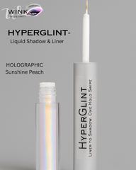 HyperGlint Liquid Eyeliner – SUNSHINE PEACH (Liner to Shadow)
