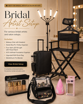 3. Bridal Artist Setup