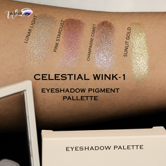 WINK- 1 Eyeshadow Palette | 4 Glitter Shades | Ace Vanity Beauty Edit