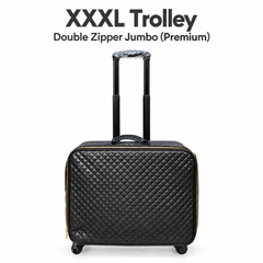 XXXL Double Zipper Jumbo Makeup Trolley (Premium) | Ace Vanity