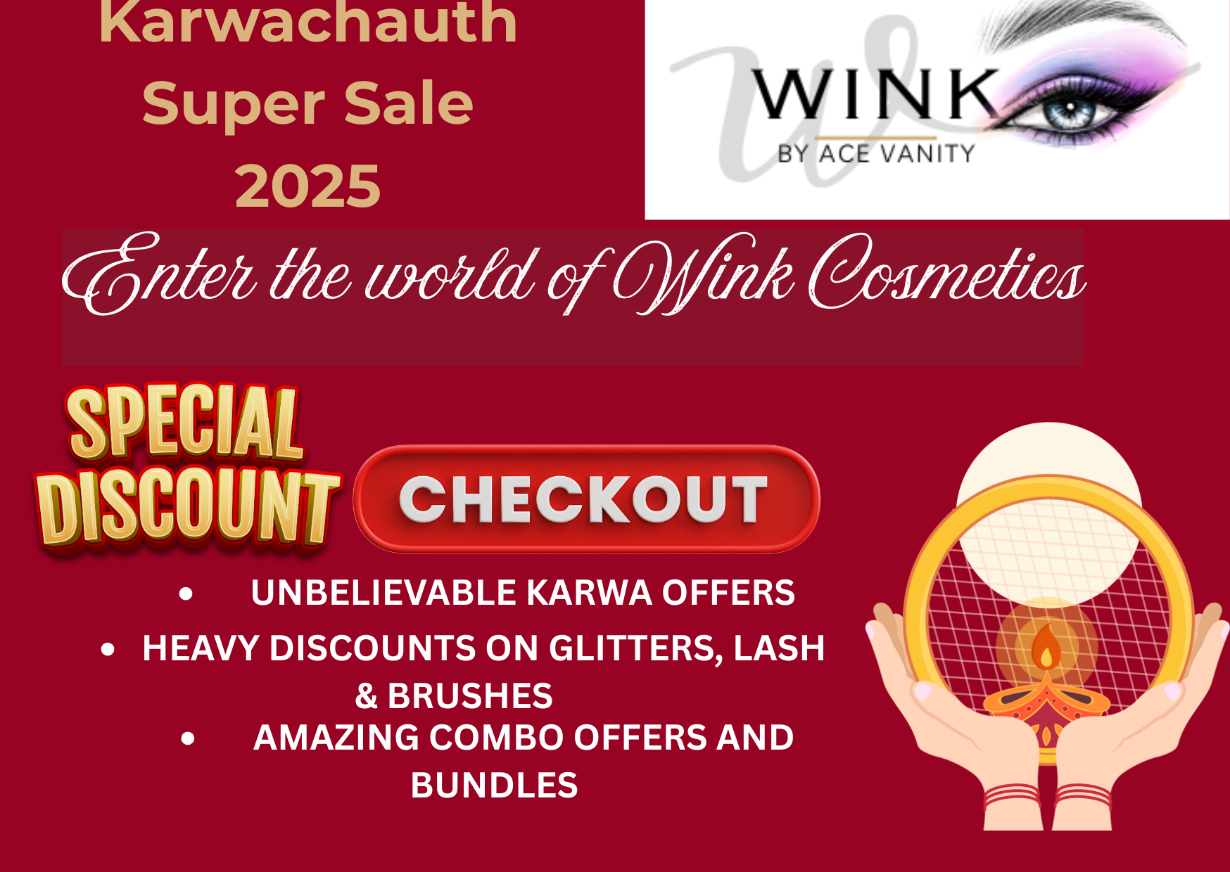 WINK KARWA SALE OFFERS