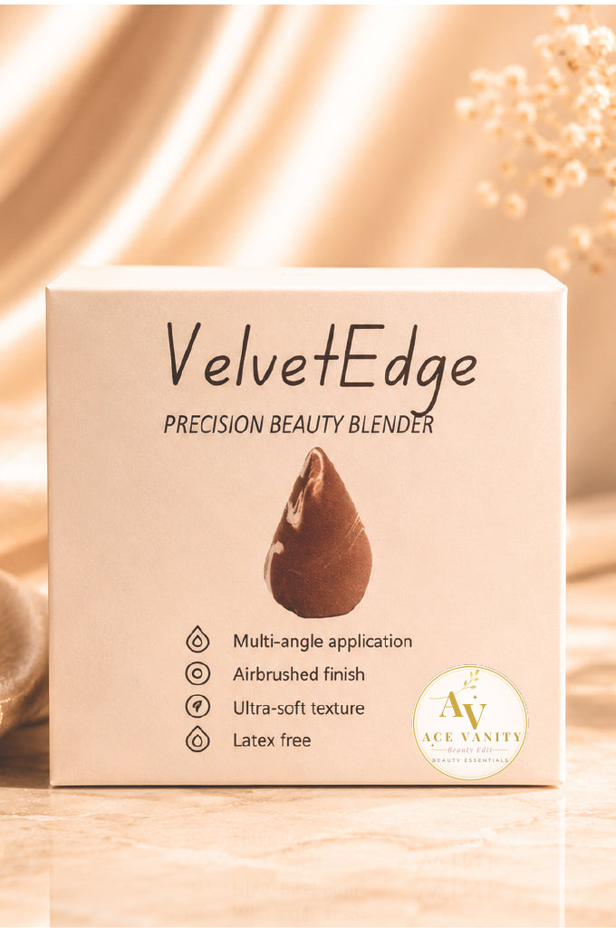 VelvetEdge Precision Beauty Blender | 3D Makeup Sponge