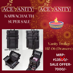 Karwa Offer-18-2IN1 NYLON ROLLING CASE- HZ-06