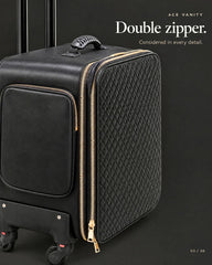 XXXL Double Zipper Jumbo Makeup Trolley (Premium) | Ace Vanity