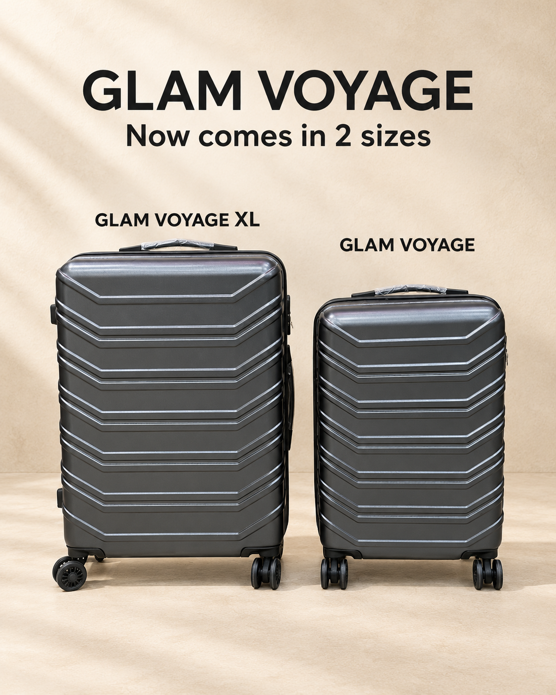 GlamVoyage XL Makeup Vanity Suitcase | Ace Vanity