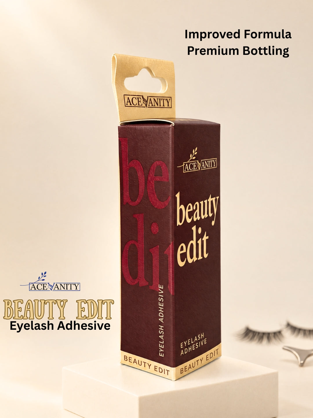 Beauty Edit Eyelash Adhesive | Transperent Lash Glue – 5g
