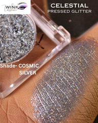 WINK Celestial Pressed Eyeshadow- COSMIC SILVER