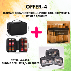 Ultimate Organizer Trio – Lipstick, Foundations & Tools