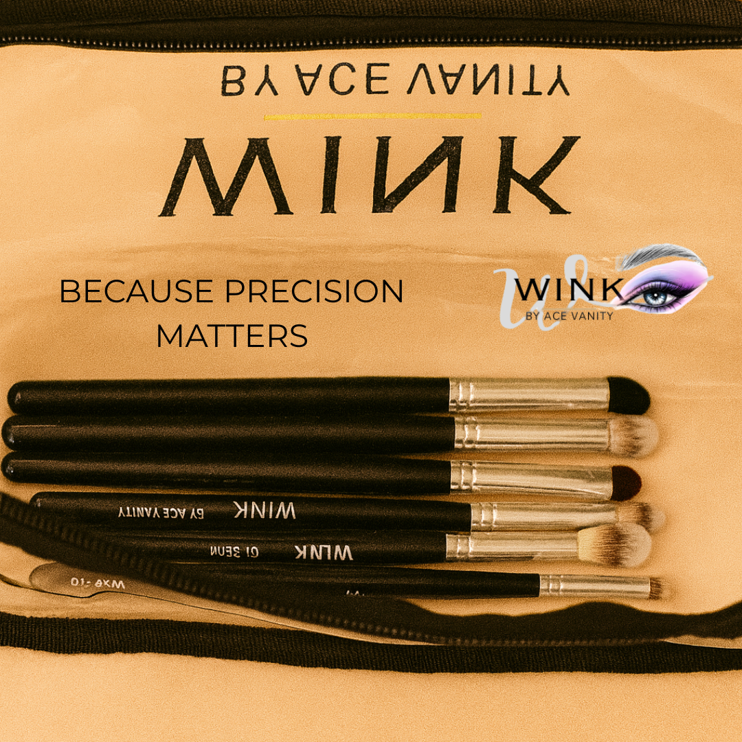 WINK MINI MASTERPIECE KIT – Eye & Lip Makeup Brush Set (set of 6)