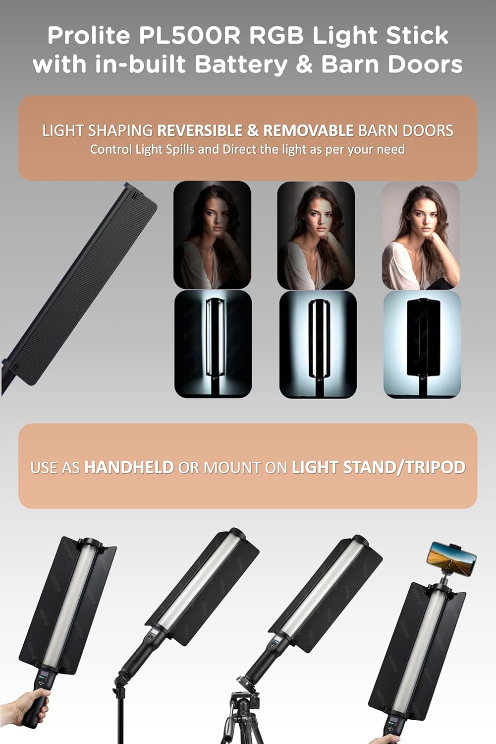 PROLITE- PL 500R STICK LIGHT