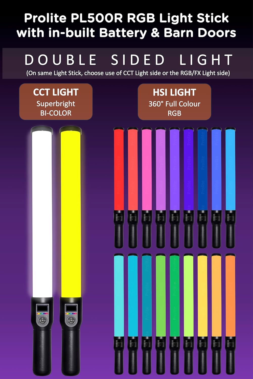 PROLITE- PL 500R STICK LIGHT