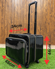 Ace Vanity Pro Roll™ – Triple Compartment Makeup & Hair Trolley