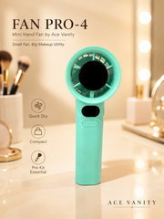 FAN PRO-4 Mini Hand Fan by Ace Vanity