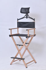 MAKEUP CHAIR WITH HEADREST & Free Bag (rosegold)