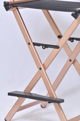 MAKEUP CHAIR WITH HEADREST & Free Bag (rosegold)