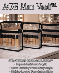 ACE Mini Vault™ Clear Acrylic Foundation Organizer