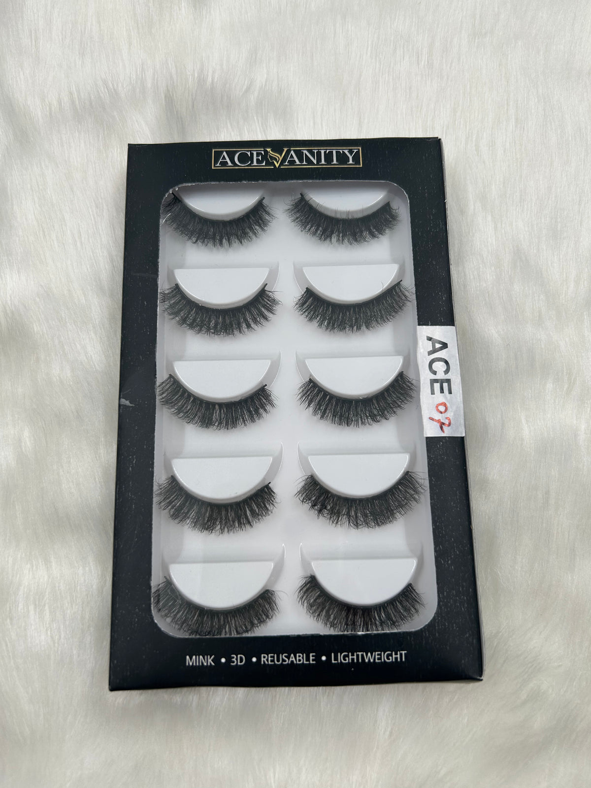 ACE 07 SET OF 5 MINK LASH