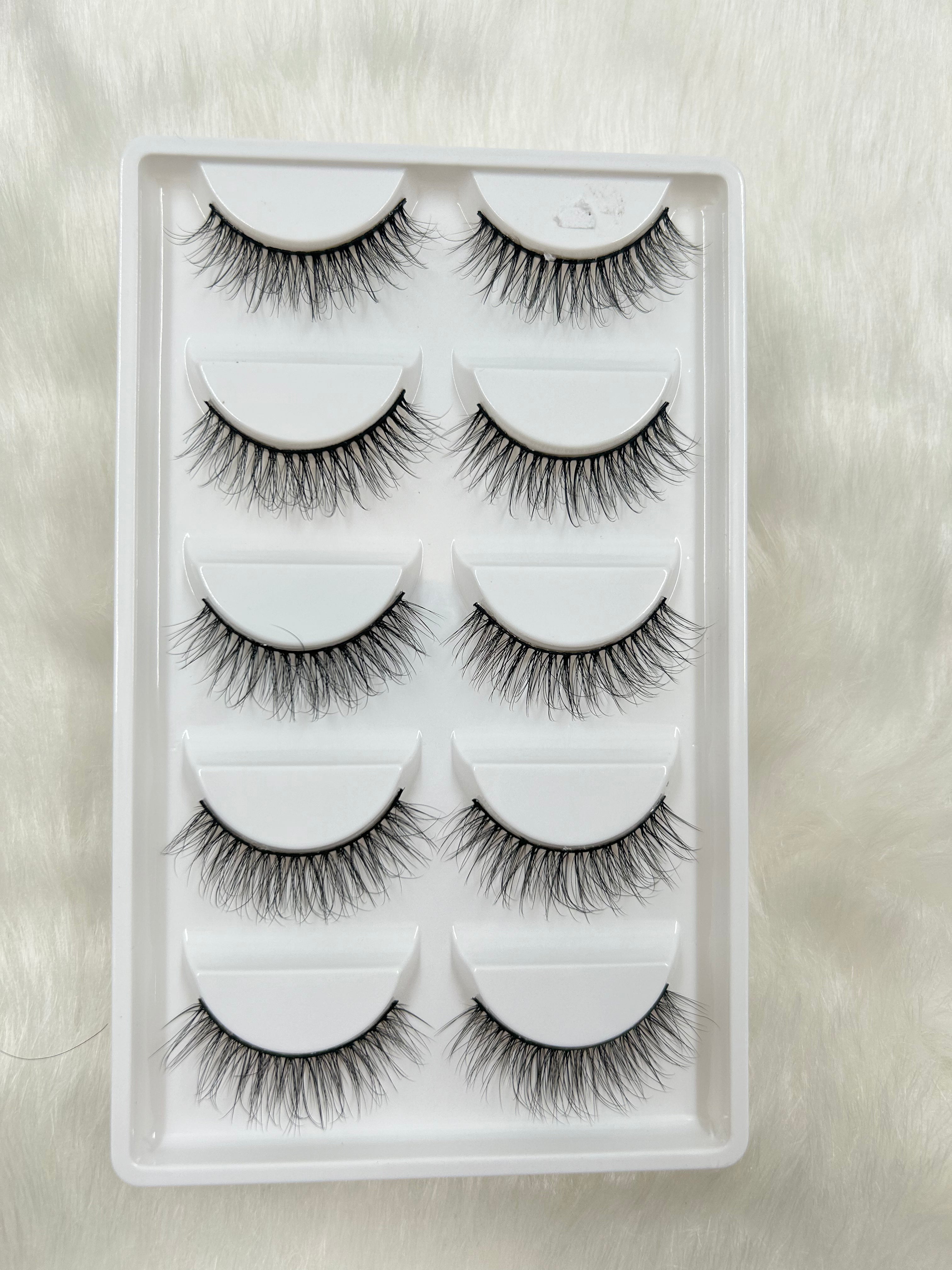 ACE 01 SET OF 5 MINK LASH