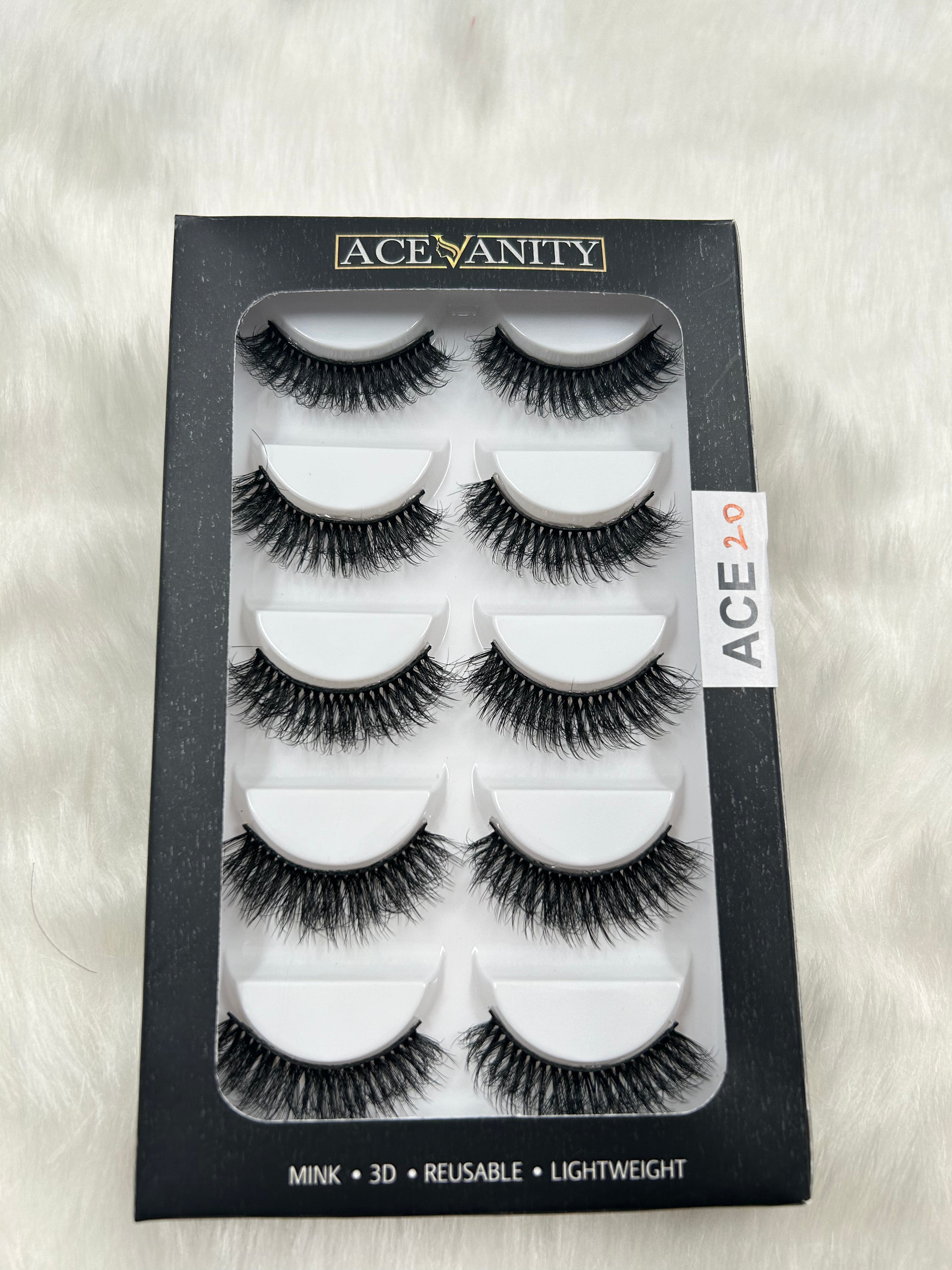 ACE 20 SET OF 5 MINK LASH