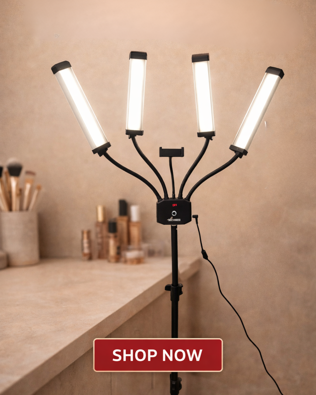 Four-Stick LED Fill Light with Tripod Stand