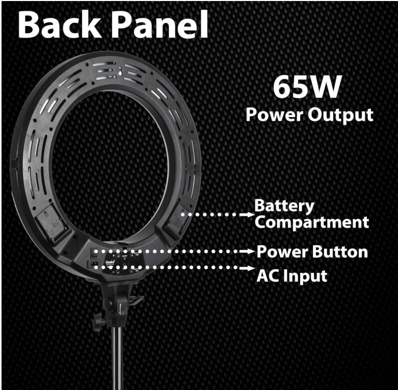 Osaka Ring Light 18" – Professional Lighting Solution