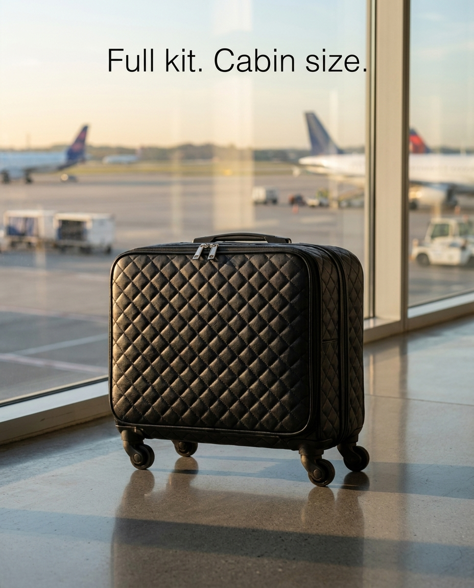 Ace Vanity Studio Lite™ – Compact Makeup Storage Trolley