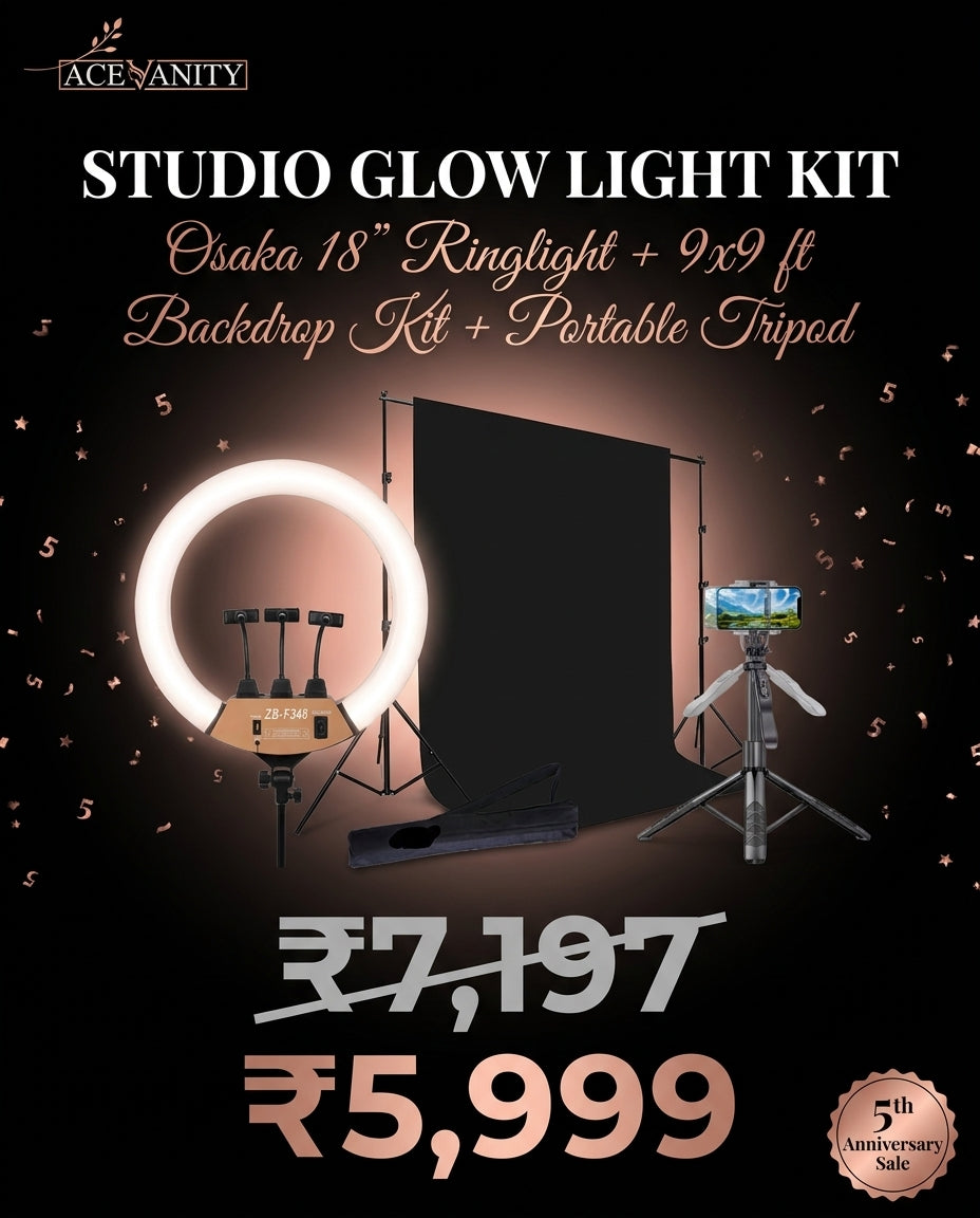 Studio Glow Light Kit – 5th Anniversary Bundle