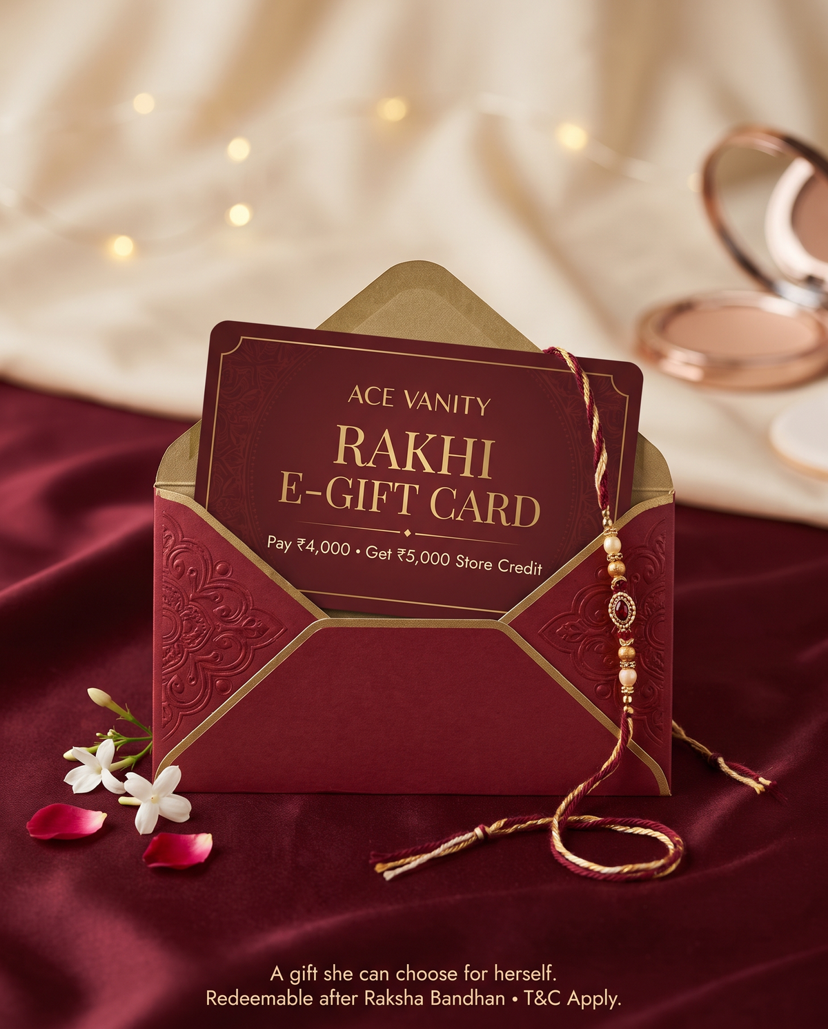 Rakhi Egift card Worth 5000/-