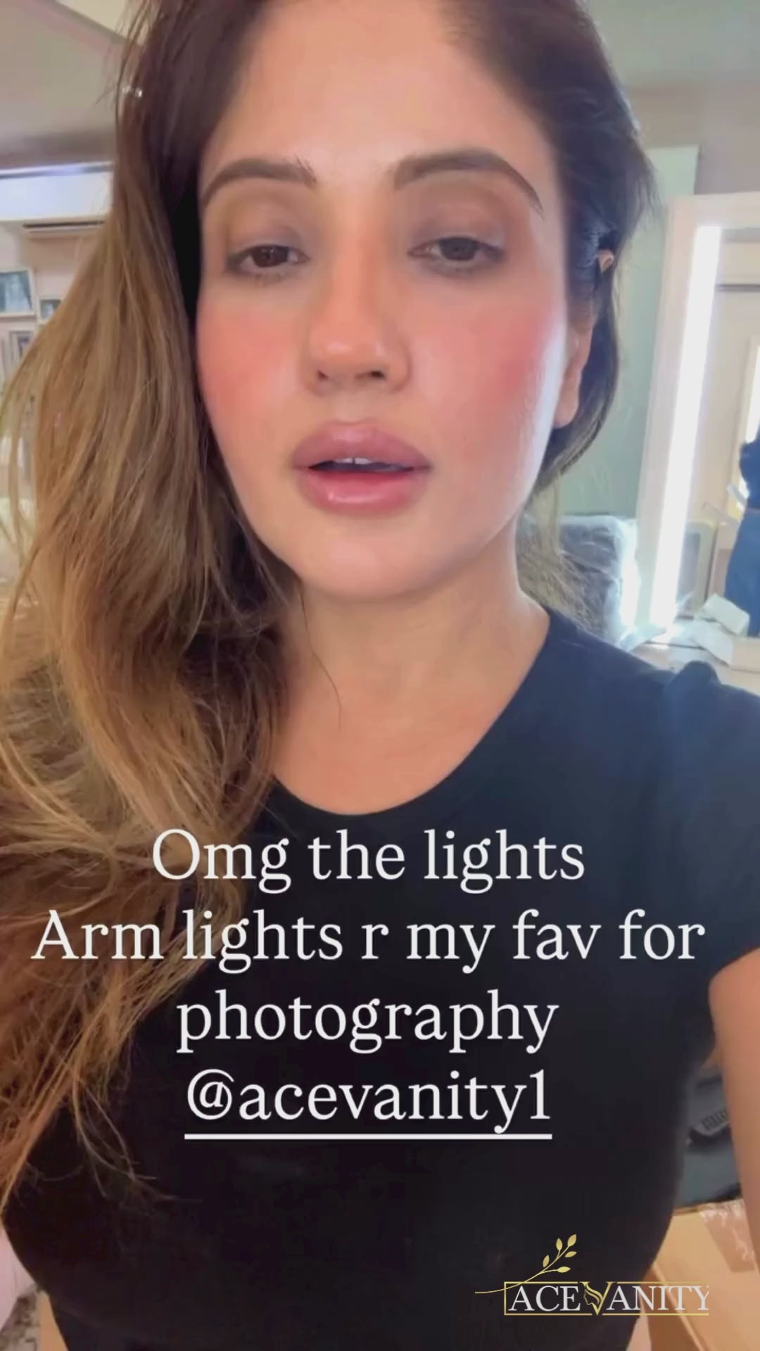 Four Arms LED Light with Tripod Stand | Ace Vanity