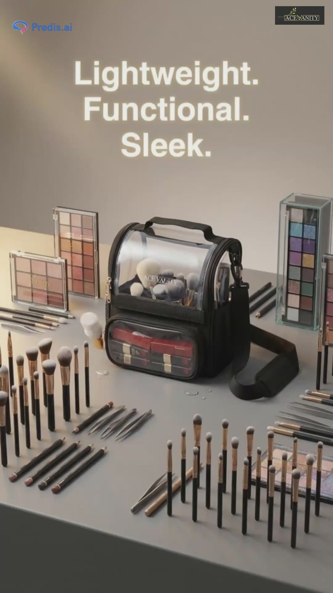 Upgraded MUA Brush bag