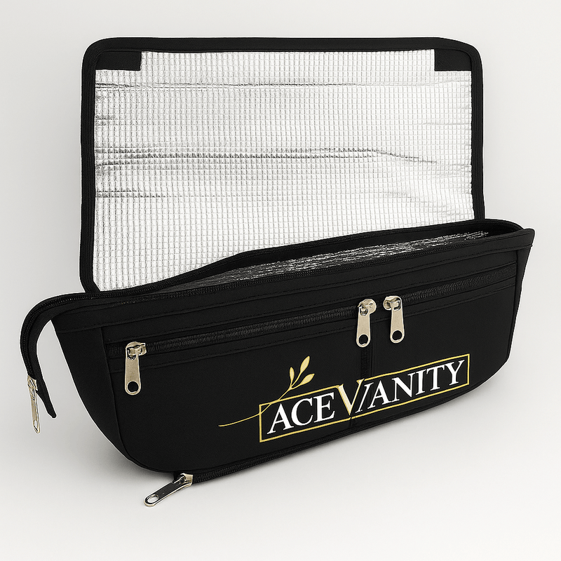 The Sleek Sleeve – Heat-Resistant Hair Stylist Pouch