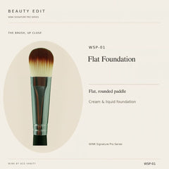WSP-01 Flat Foundation — brush detail