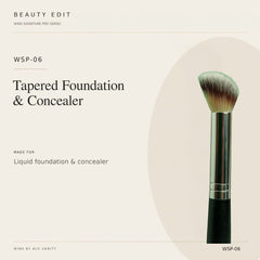 WSP-06 Tapered Foundation & Concealer — product overview