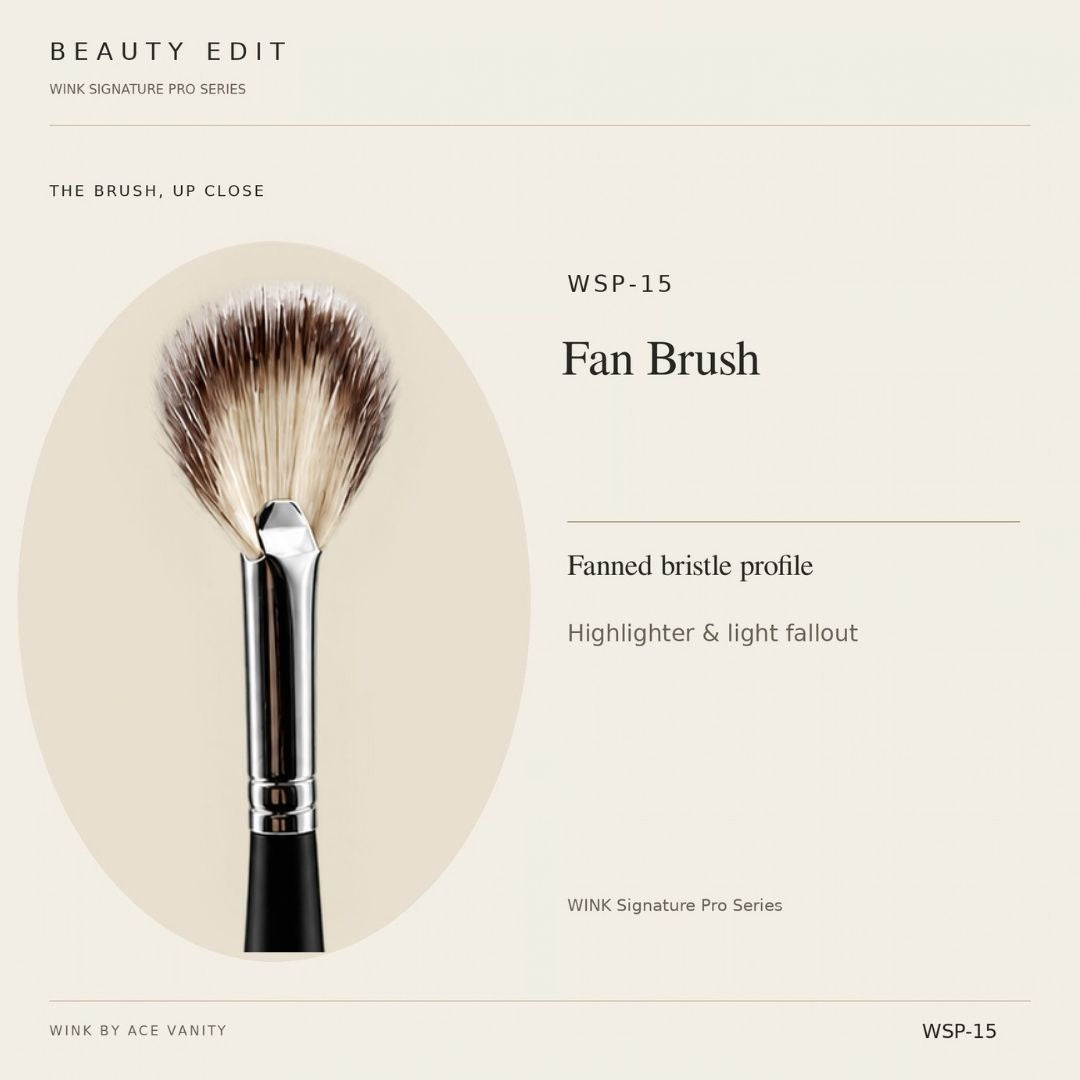 WSP-15 Fan Brush — brush detail