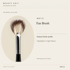 WSP-15 Fan Brush — brush detail