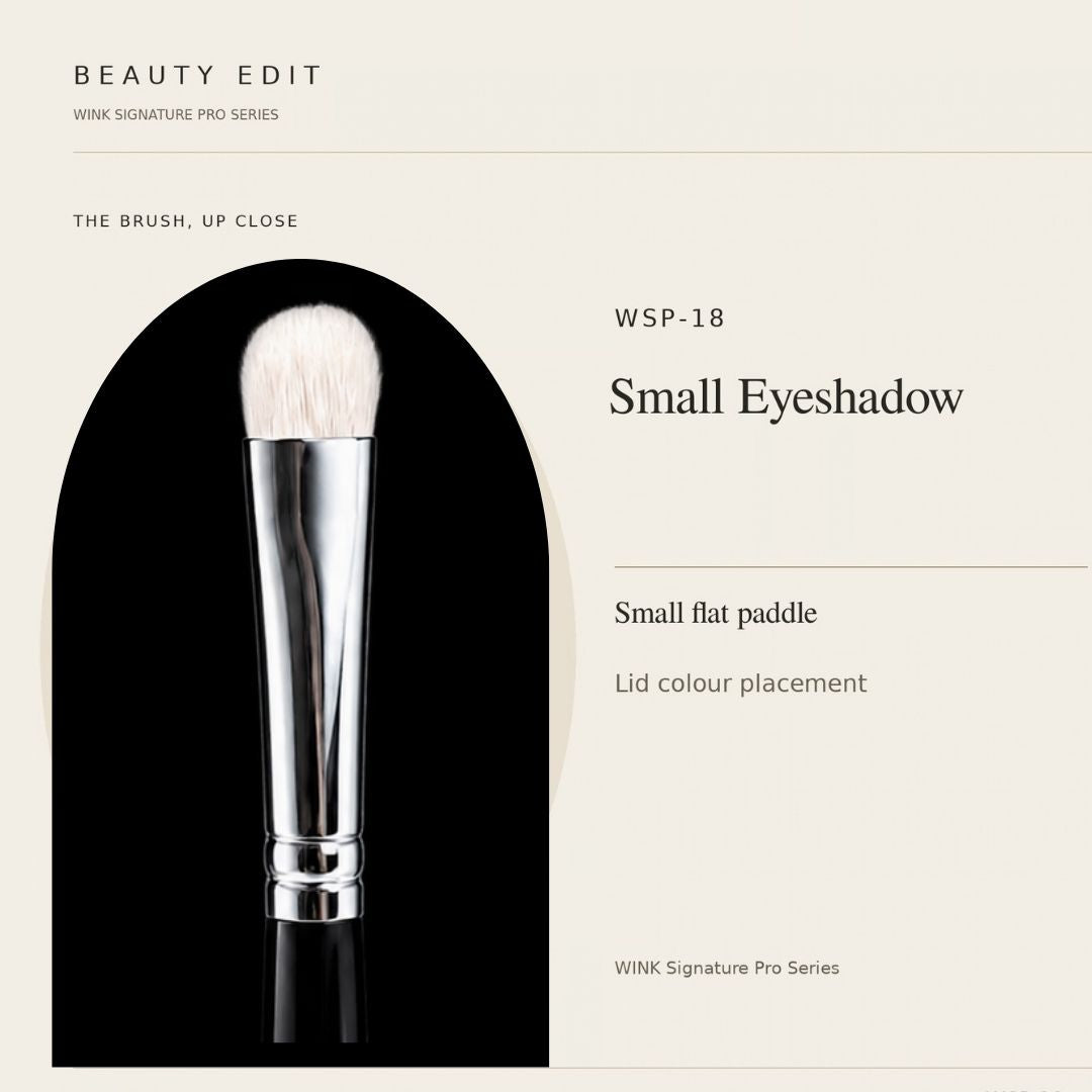 WSP-18 Small Eyeshadow — brush detail