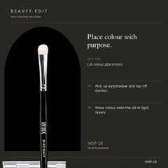 WSP-18 Small Eyeshadow — application guide