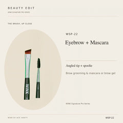 WSP-22 Eyebrow + Mascara — brush detail
