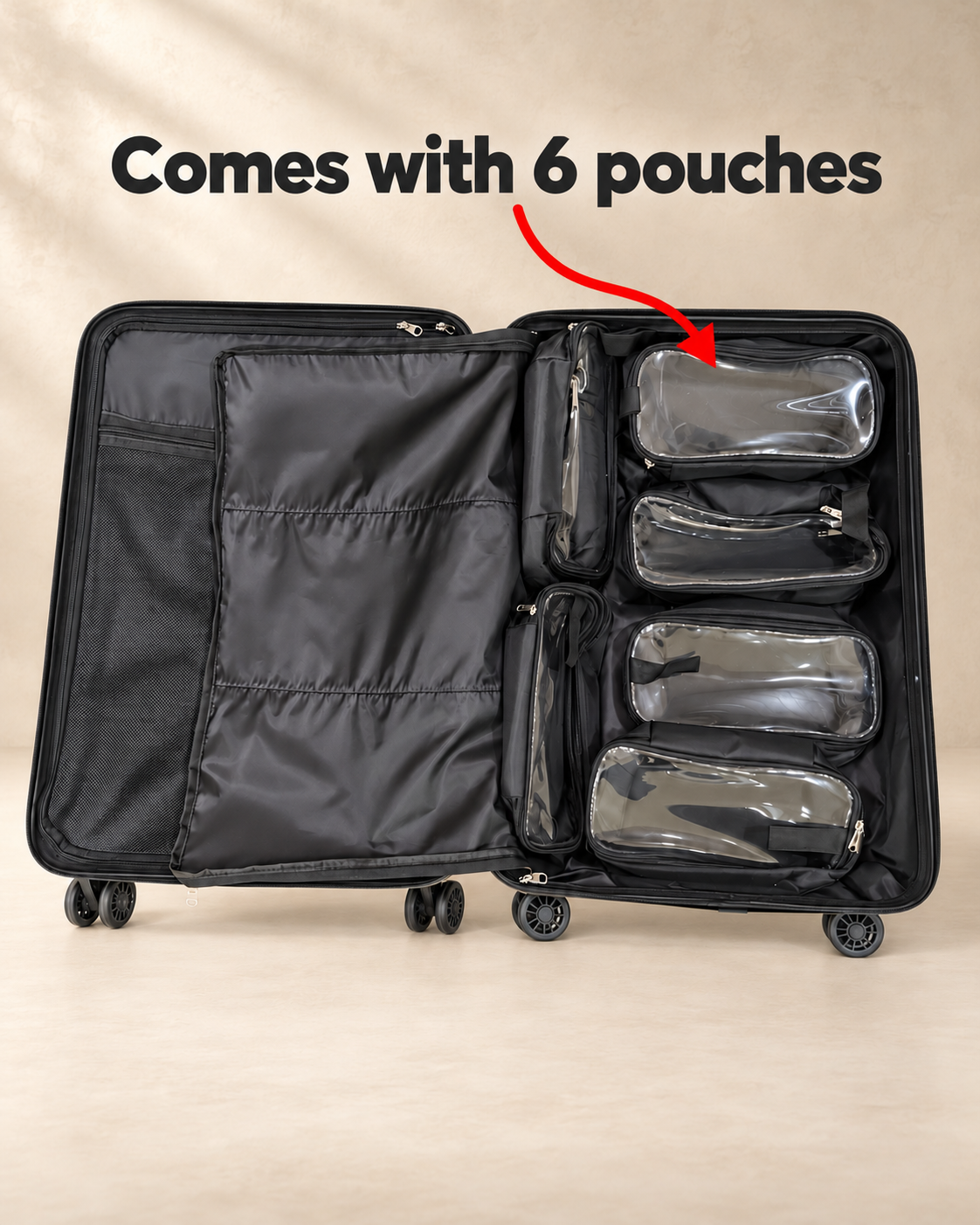 GlamVoyage XL Makeup Vanity Suitcase | Ace Vanity