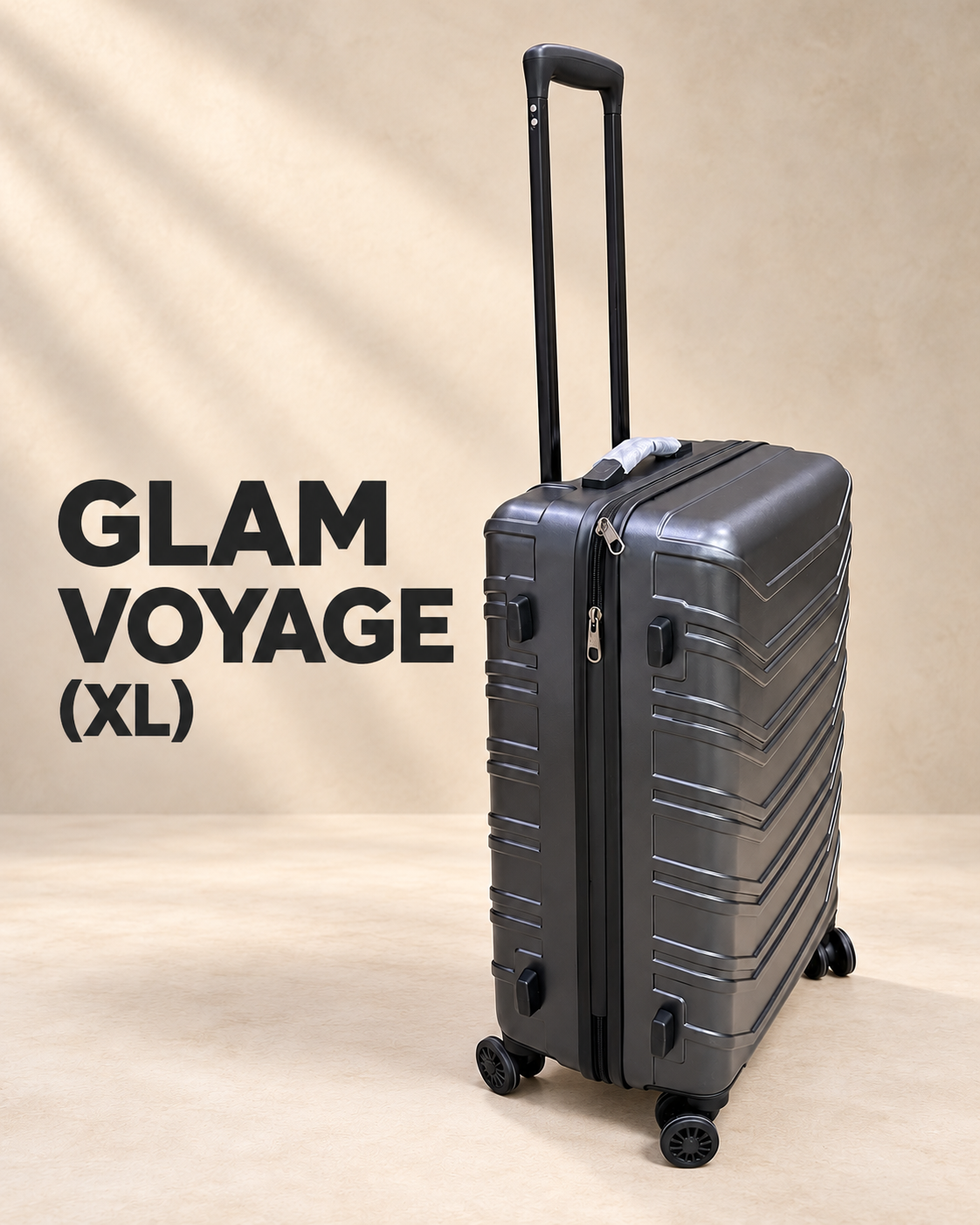 GlamVoyage XL Makeup Vanity Suitcase | Ace Vanity