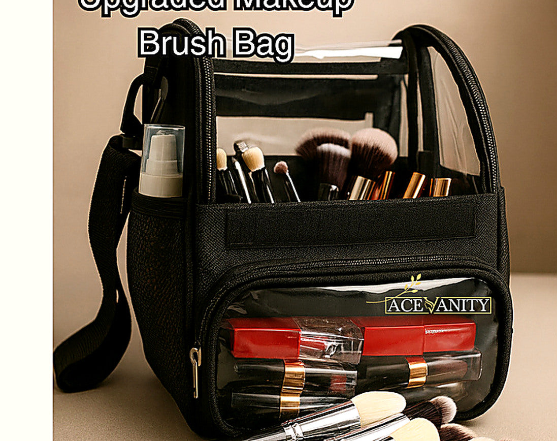 Upgraded Makeup Brush Bag for Artists | Ace Vanity